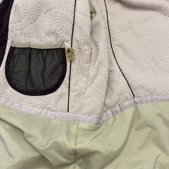 Columbia Full Zip Hooded Coat in Purple Size Small Women's - Picture 7 of 9